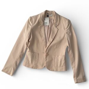 H&M Women's Beige Blazer size 4